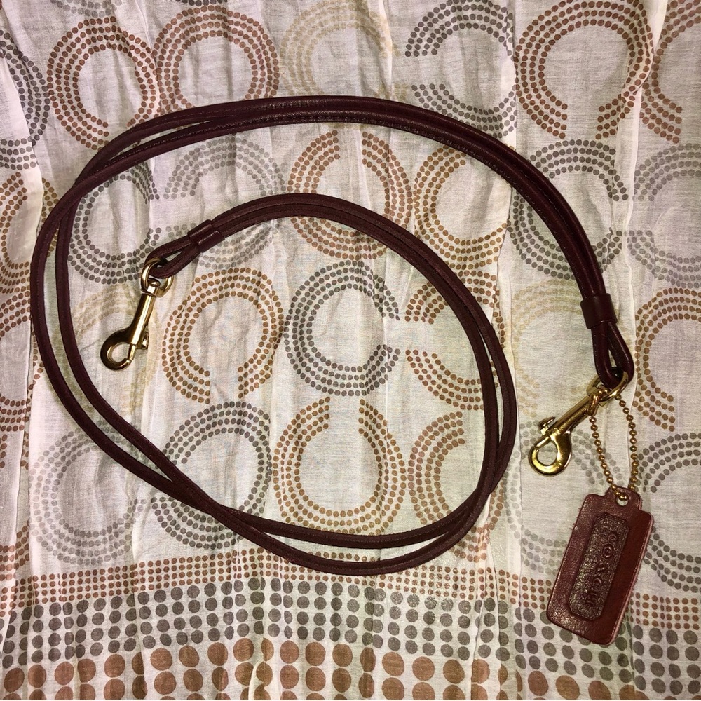 ❌SOLD❌Coach NYC Vintage Bonnie Cashin Era Basic Bag in Burgundy 9455 - Picture 9 of 12